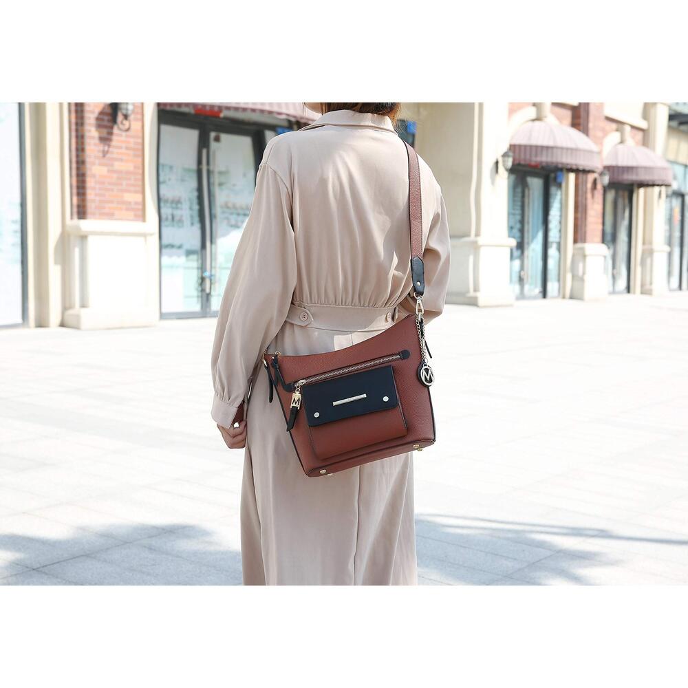 2110 Crossbody Bag , PU Leather Pocketbook Handbag – Designer Side - Picture 3 of 7